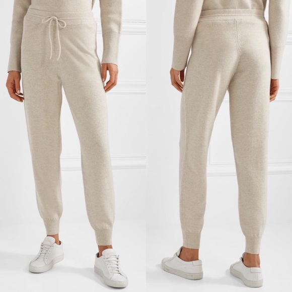 Theory Pants - NWT Theory Relaxed Track Pant Cream